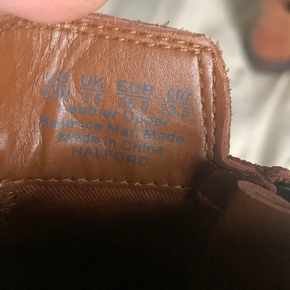 Franco Sarto Leather Zipper Ankle Boots - Picture 8 of 8